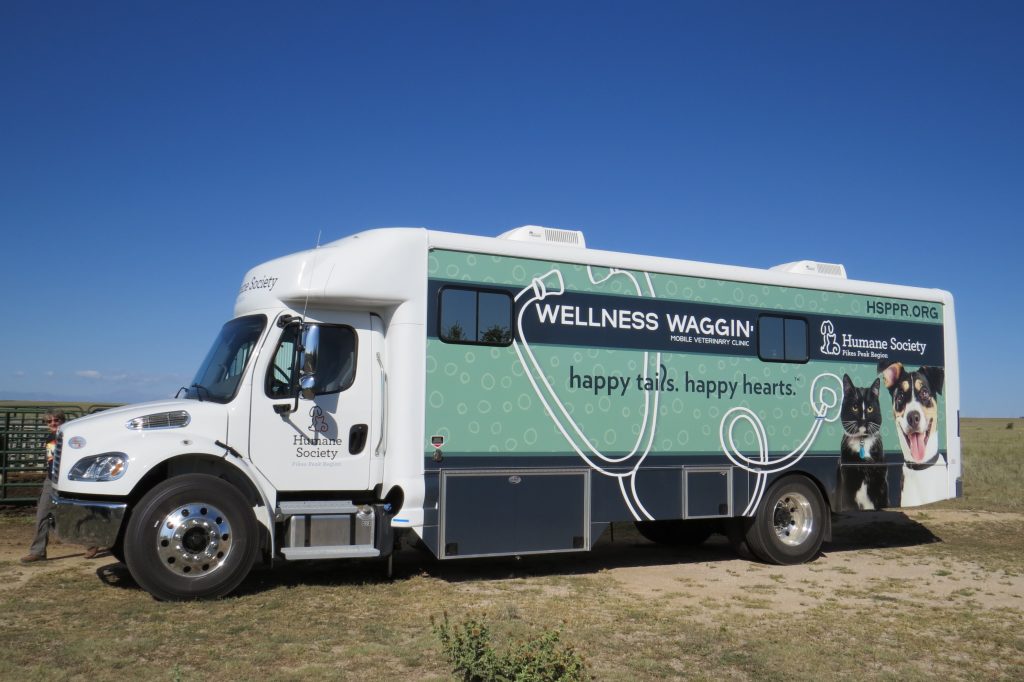 HSPPR mobile veterinary clinic